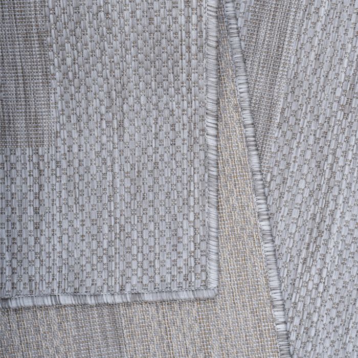 Relax Tranqua binnen- & buitenkleed loper 60x100cm zilver