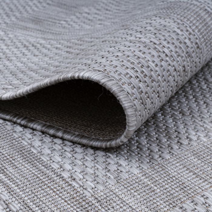 Relax Tranqua binnen- & buitenkleed loper 60x100cm zilver