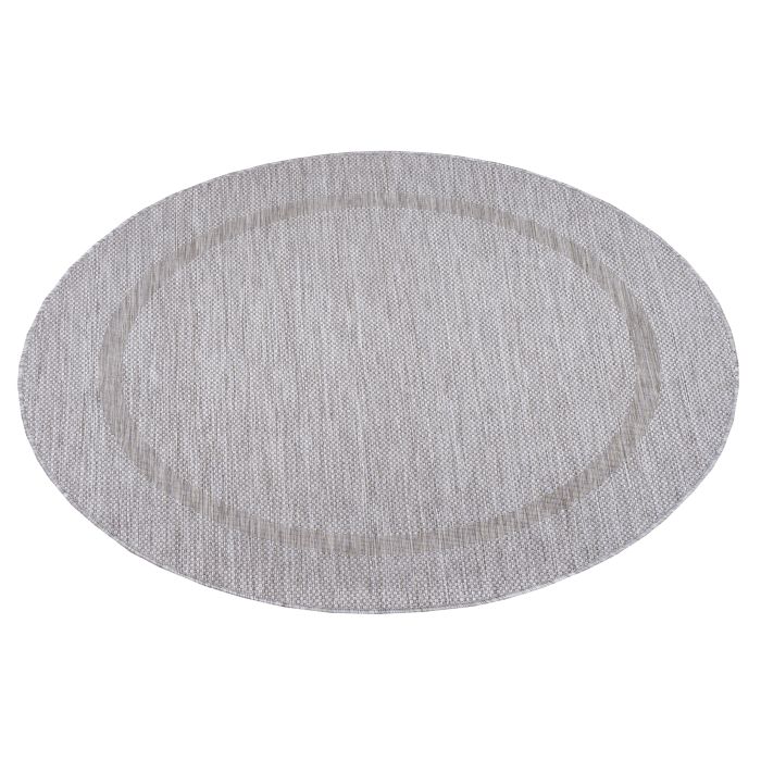 Relax Tranqua binnen- & buitenkleed rond Ø 160cm zilver