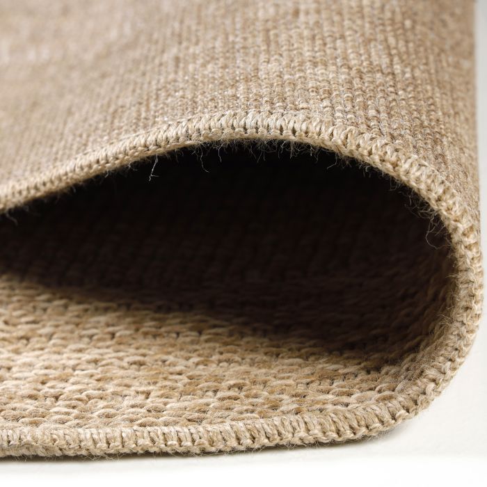 Comilla Nipu buitenkleed rond Ø 120cm jute beige