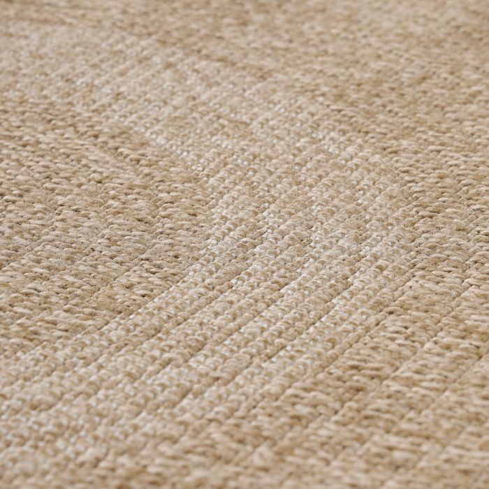 Comilla Nipu buitenkleed rond Ø 120cm jute beige
