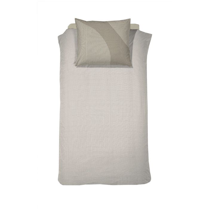 Damai Base 1-persoons dekbedovertrekset 140x220cm katoen beige