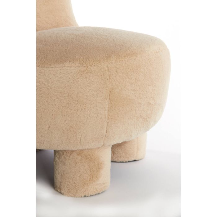 KAMOVU fauteuil 79x76x77cm beige