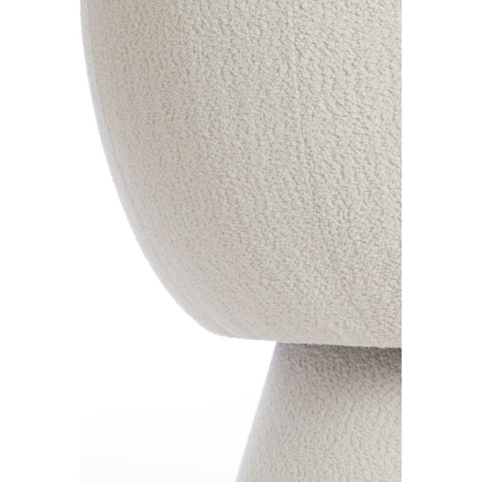 AVORIA fauteuil bouclé (lus) 92x82x77cm crème