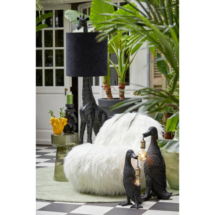 GUMACA fauteuil furry 90x77x72cm wit