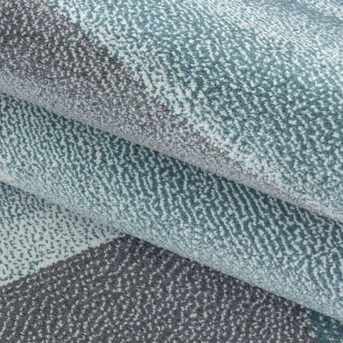 Beta Bakla vloerkleed laagpolig rechthoek 140x200cm blauw