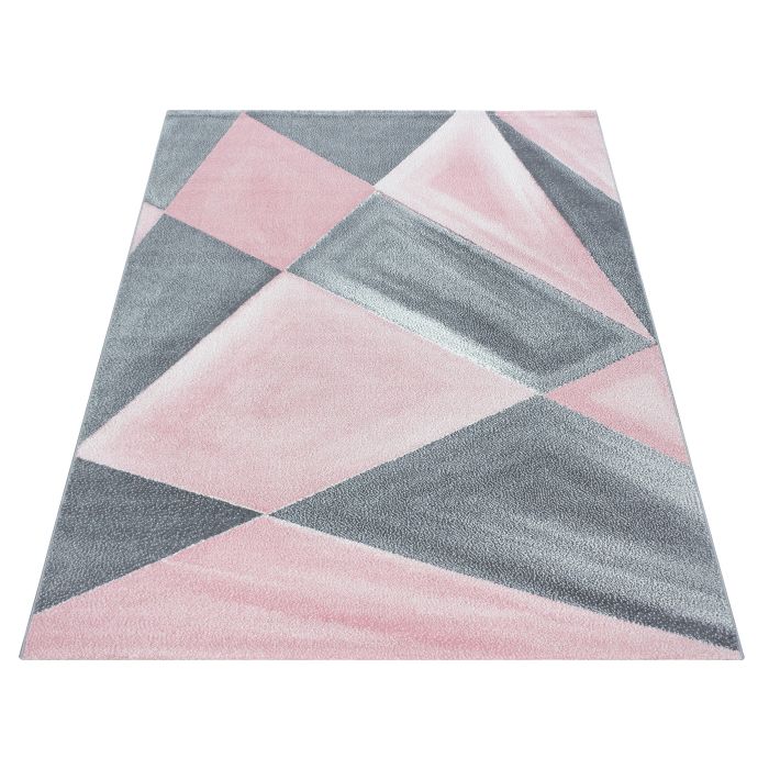 Beta Bakla vloerkleed laagpolig rechthoek 240x340cm roze
