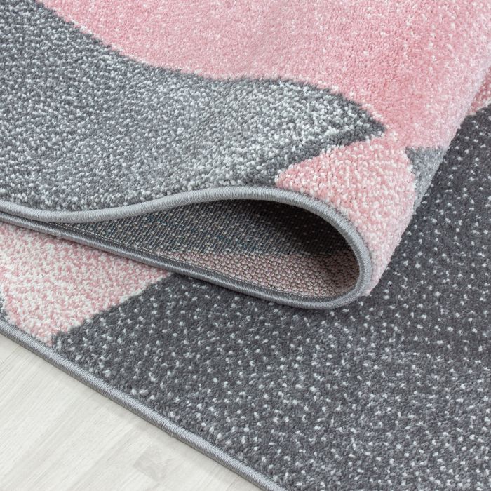 Beta Bakla vloerkleed laagpolig rechthoek 240x340cm roze