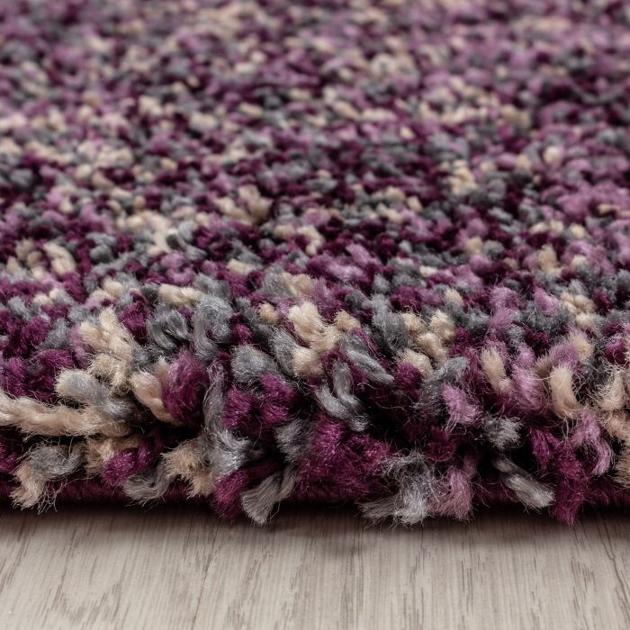 Enjoy Shaggy vloerkleed hoogpolig rechthoek 240x340cm lila