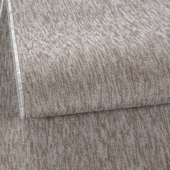 Nizza vloerkleed lussenpolig rond Ø 200cm beige