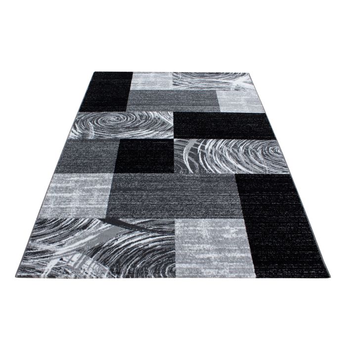 Parma Jawa vloerkleed laagpolig rechthoek 240x340cm zwart