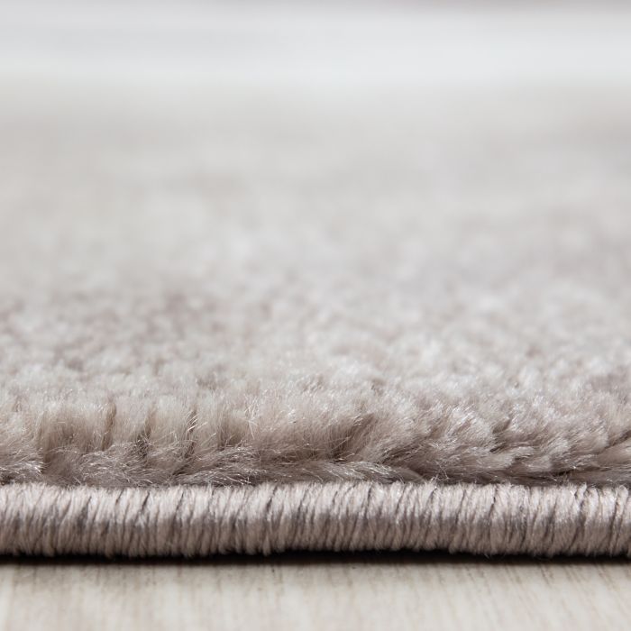 Parma Saty vloerkleed laagpolig rechthoek 240x340cm bruin