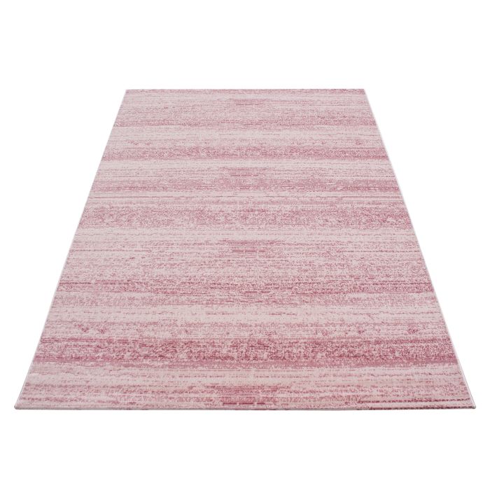 Plus vloerkleed laagpolig rechthoek 140x200cm roze
