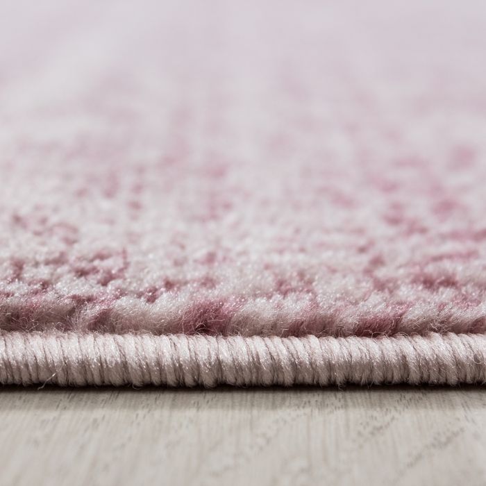 Plus vloerkleed laagpolig rechthoek 140x200cm roze