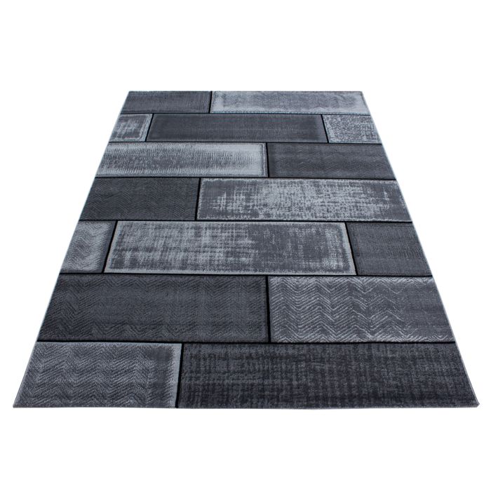 Plus Wallz vloerkleed laagpolig rechthoek 240x340cm zwart