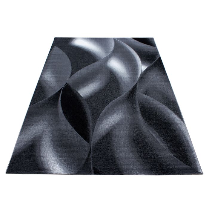 Plus Scala vloerkleed laagpolig rechthoek 280x370cm zwart
