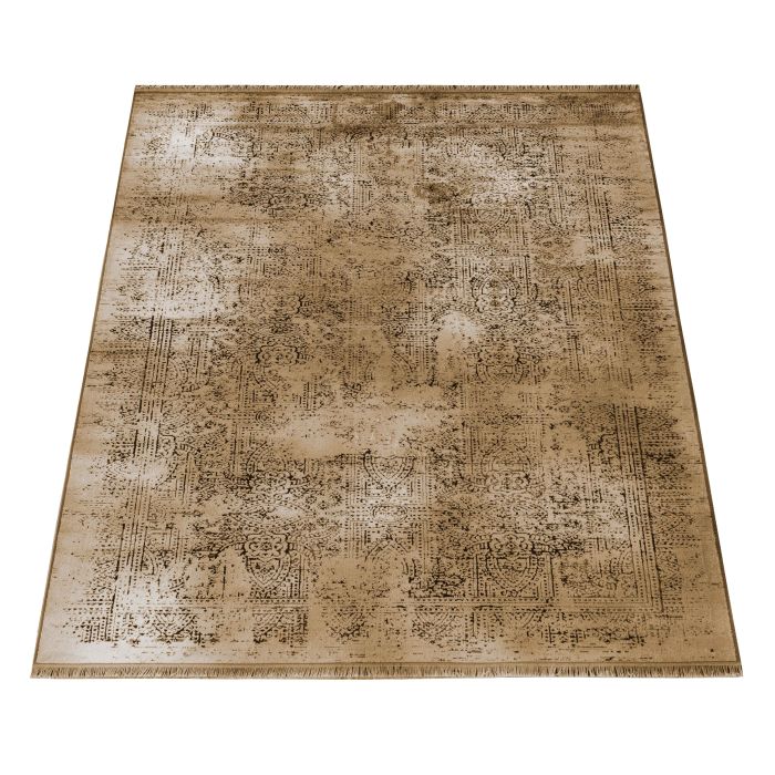 Elite Lunova vloerkleed laagpolig loper 80x250cm koper