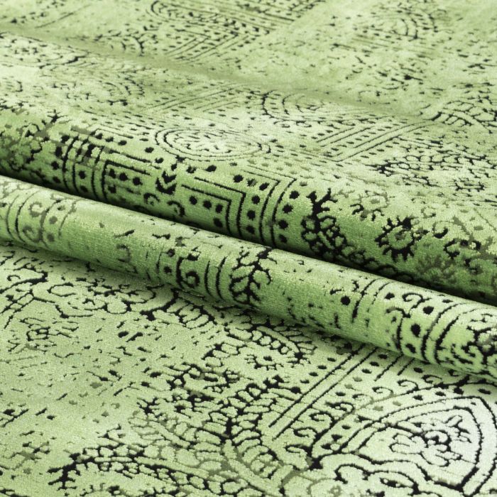Elite Lunova vloerkleed laagpolig loper 80x150cm groen