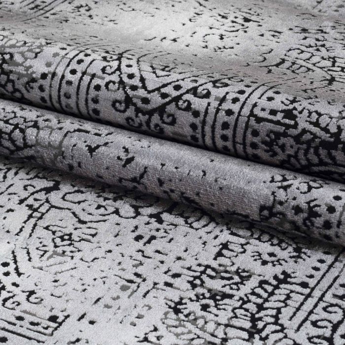 Elite Lunova vloerkleed laagpolig rechthoek 120x170cm grijs