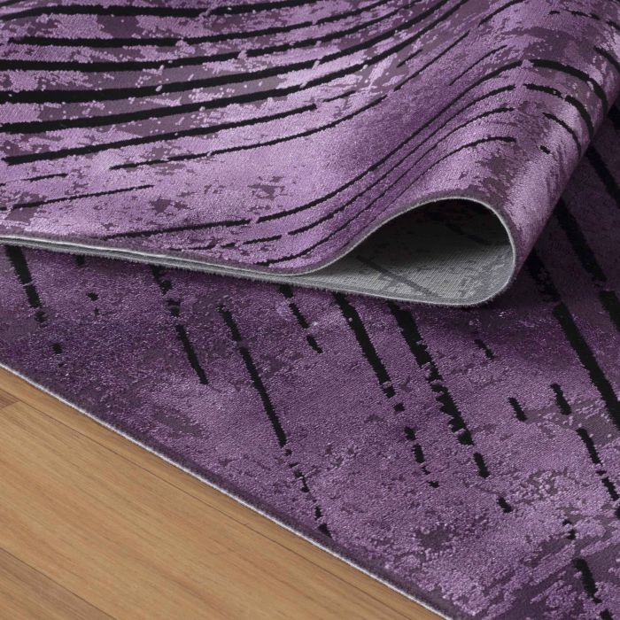 Elite Zynara vloerkleed laagpolig rechthoek 240x340cm lila