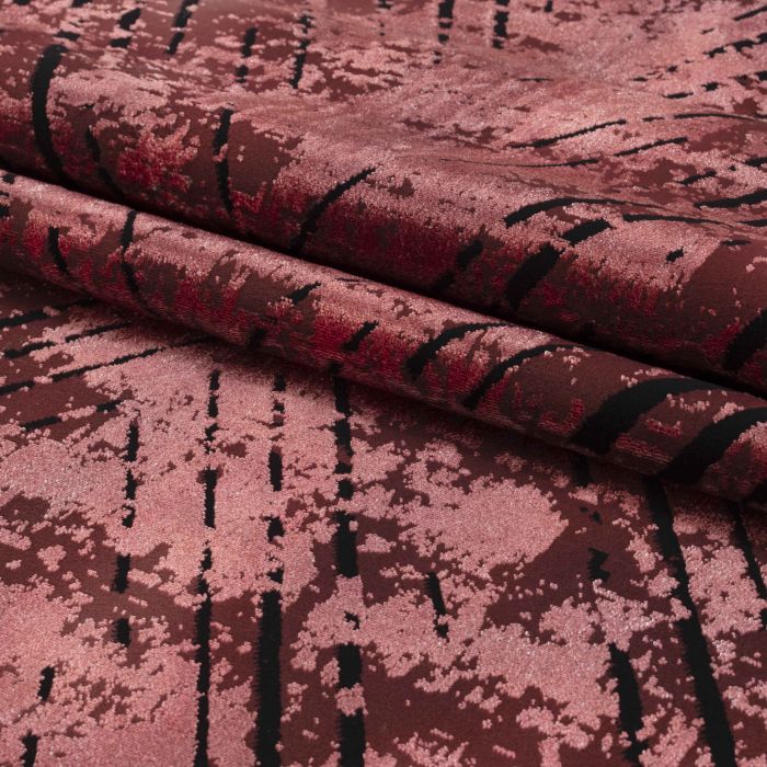Elite Zynara vloerkleed laagpolig rechthoek 240x340cm rood
