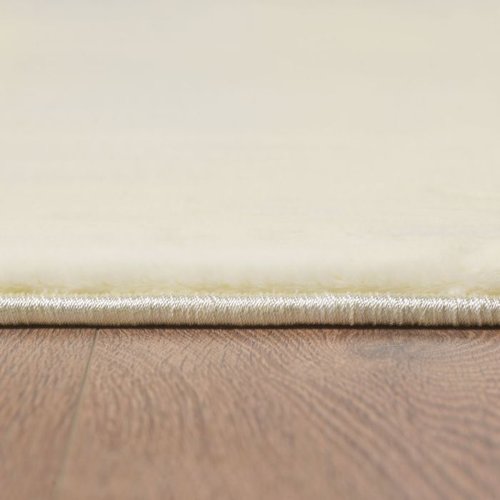 Luxy vloerkleed hoogpolig loper 80x150cm crème