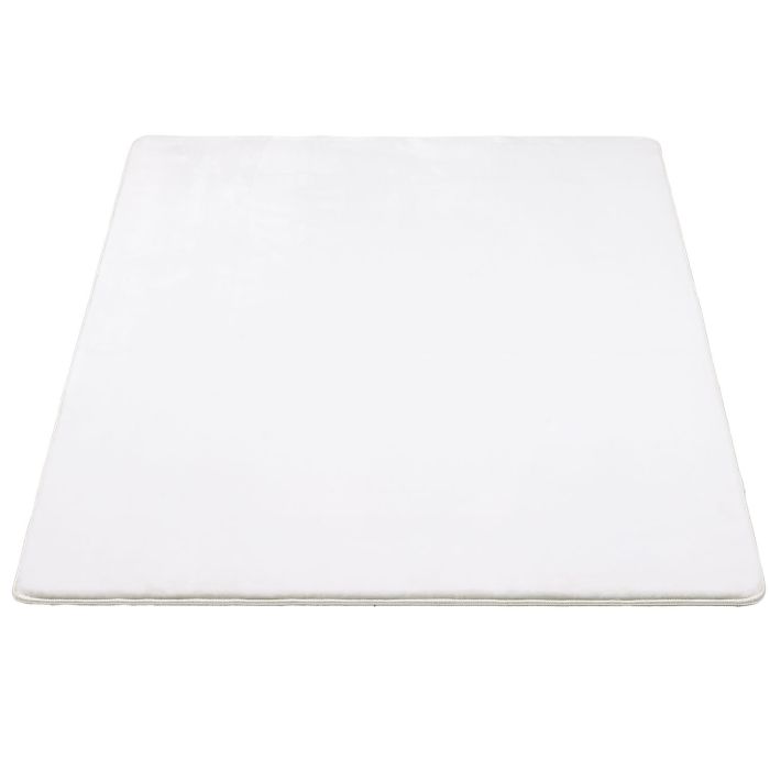 Luxy vloerkleed hoogpolig rechthoek 200x290cm wit