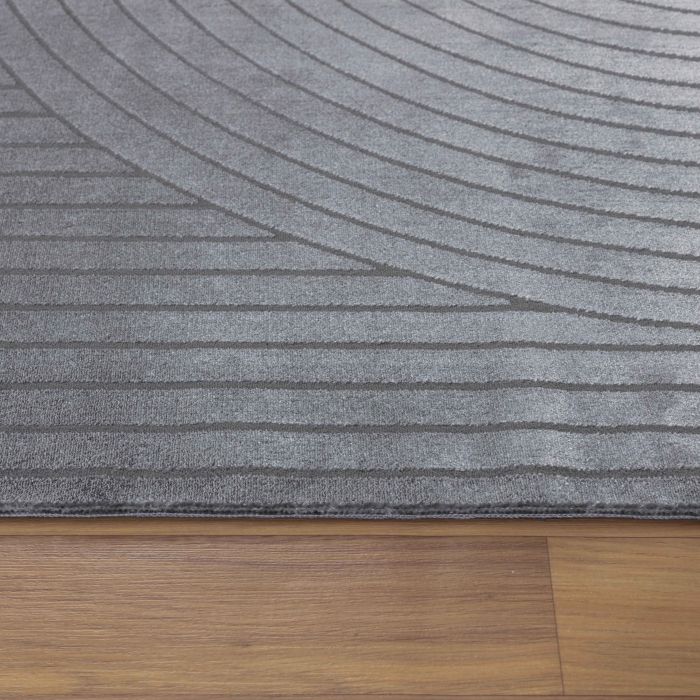 Style Orvyn vloerkleed laagpolig rechthoek 200x290cm grijs