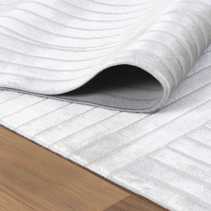 Style Orvyn vloerkleed laagpolig rechthoek 120x170cm zilver