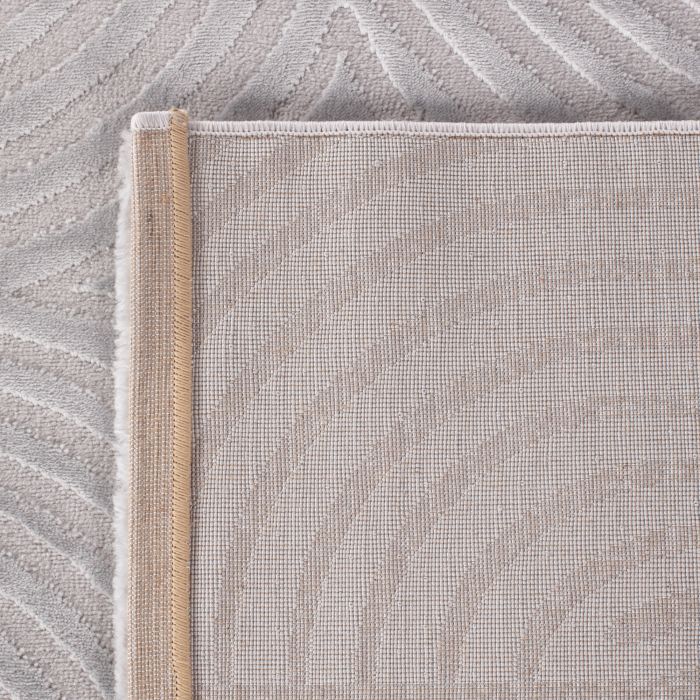 Sahara Lirix vloerkleed laagpolig rechthoek 160x230cm zilver