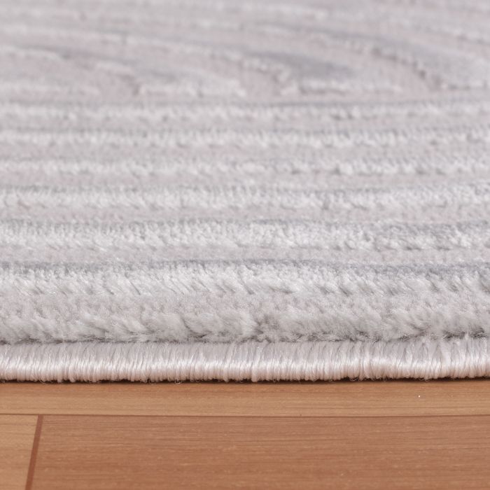Sahara Lirix vloerkleed laagpolig rechthoek 160x230cm zilver