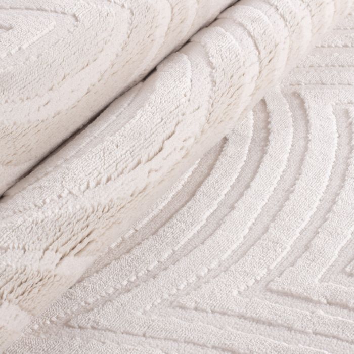 Sahara Nevra vloerkleed laagpolig rechthoek 120x170cm crème