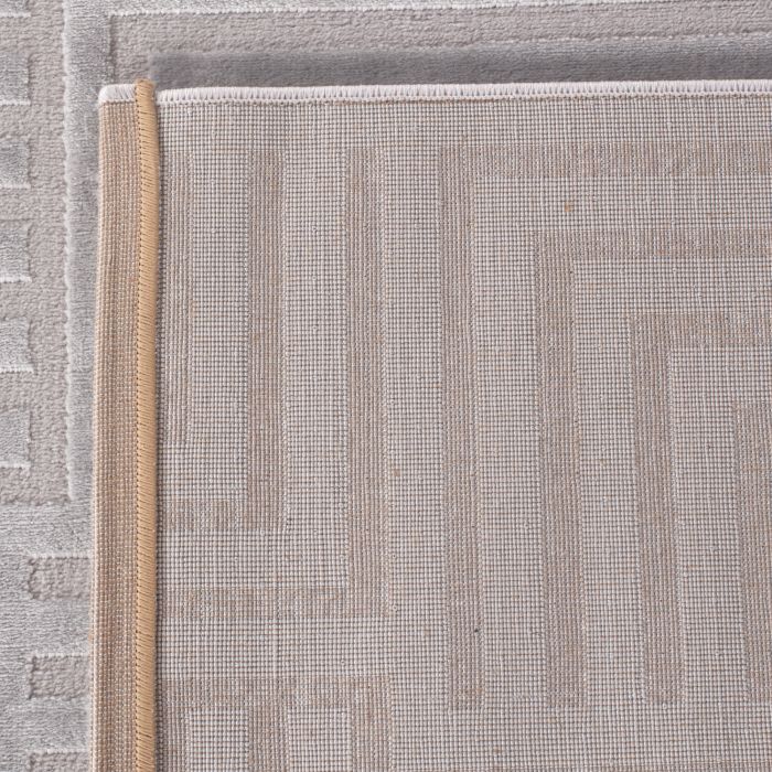 Sahara Zelora vloerkleed laagpolig rechthoek 240x340cm zilver
