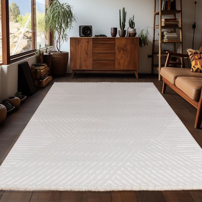 Sahara Aryon vloerkleed laagpolig rechthoek 240x340cm crème
