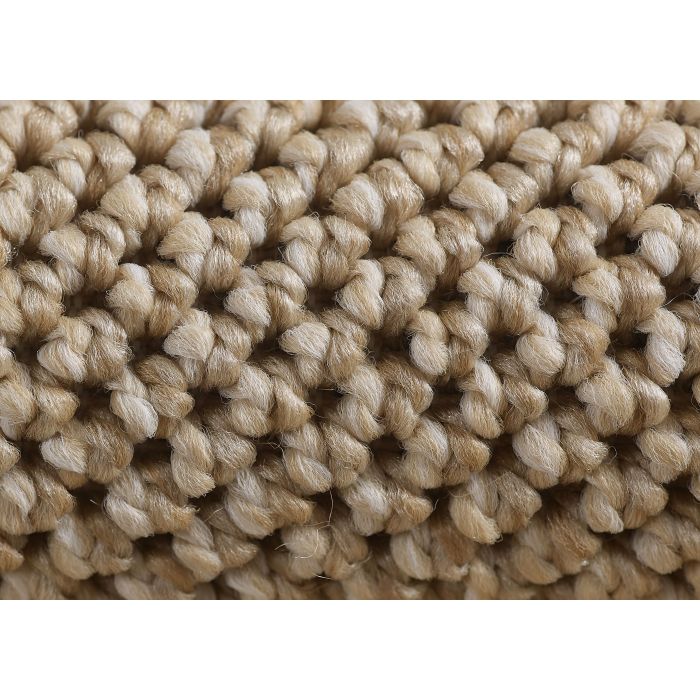 Loom vloerkleed laagpolig rechthoek 140x200cm beige