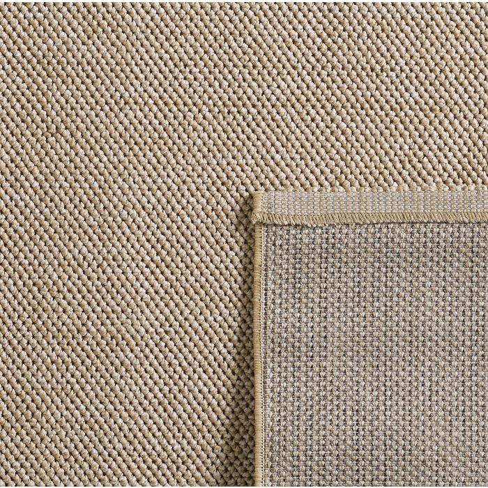 Loom vloerkleed laagpolig rechthoek 160x230cm beige