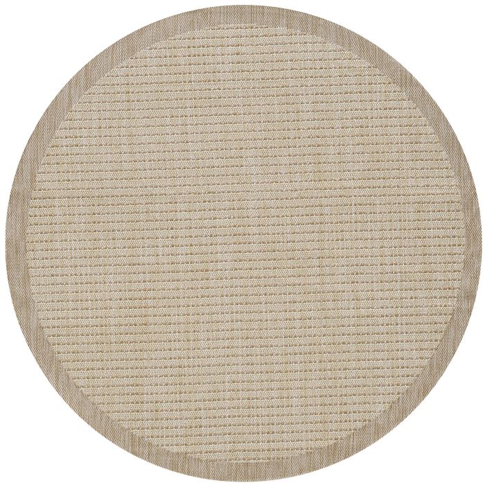 Giza buitenkleed rond Ø 120cm beige