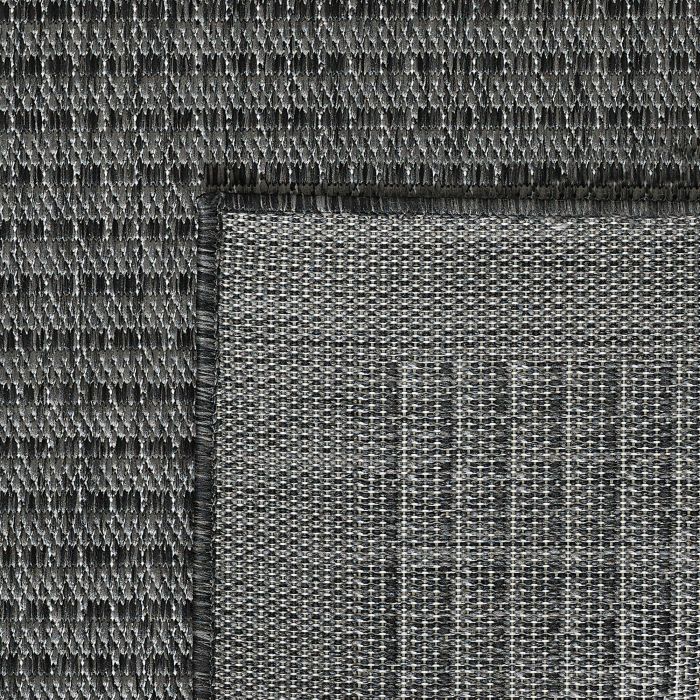 Giza buitenkleed loper 60x100cm zwart