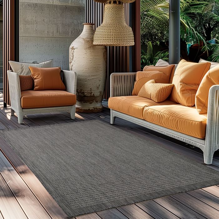 Giza buitenkleed rond Ø 200cm zwart
