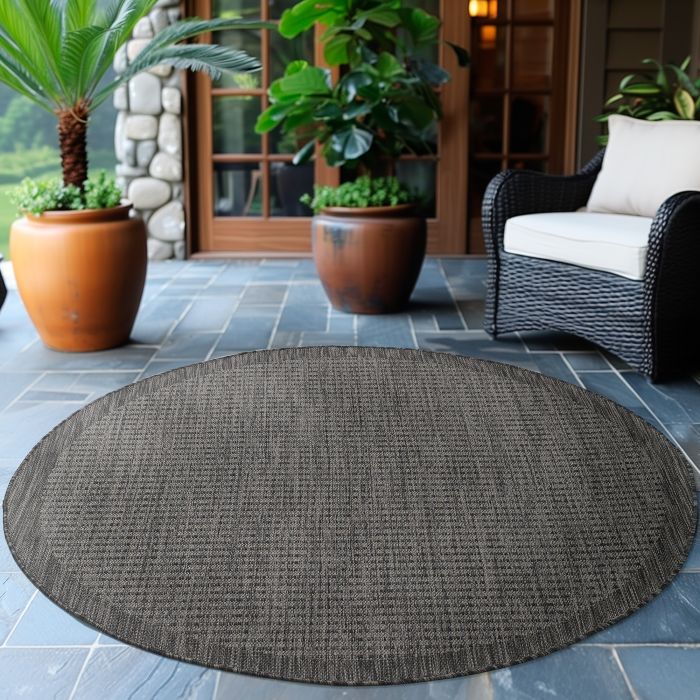 Giza buitenkleed rond Ø 200cm zwart