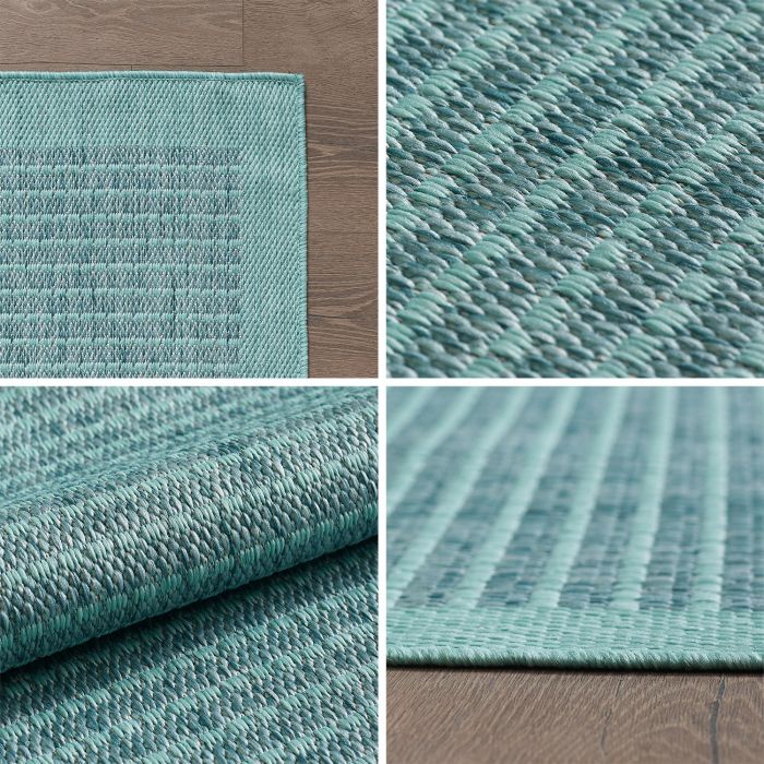 Giza buitenkleed rond Ø 200cm blauw