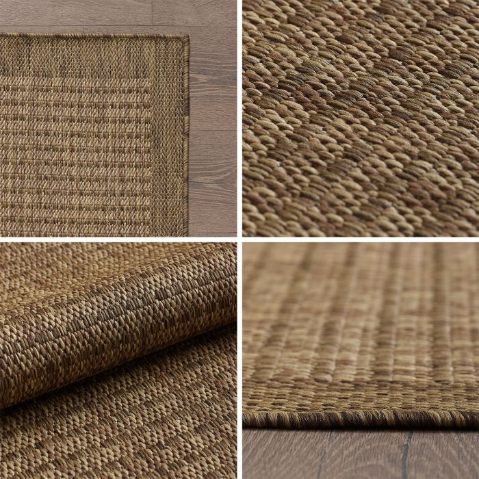 Giza buitenkleed loper 60x100cm bruin