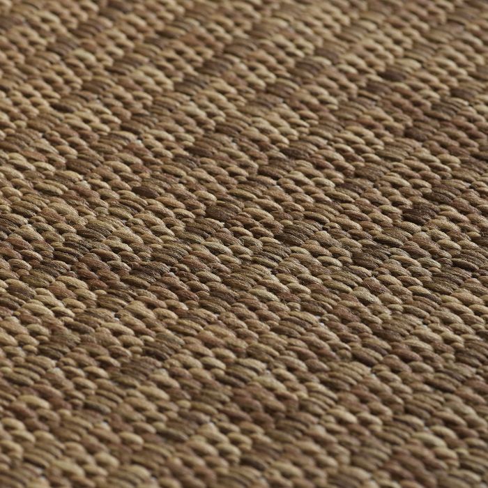 Giza buitenkleed rond Ø 160cm bruin