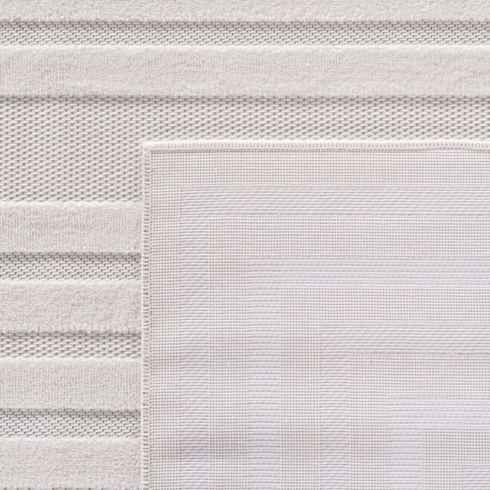 Doha Lunara vloerkleed laagpolig rechthoek 120x170cm crème