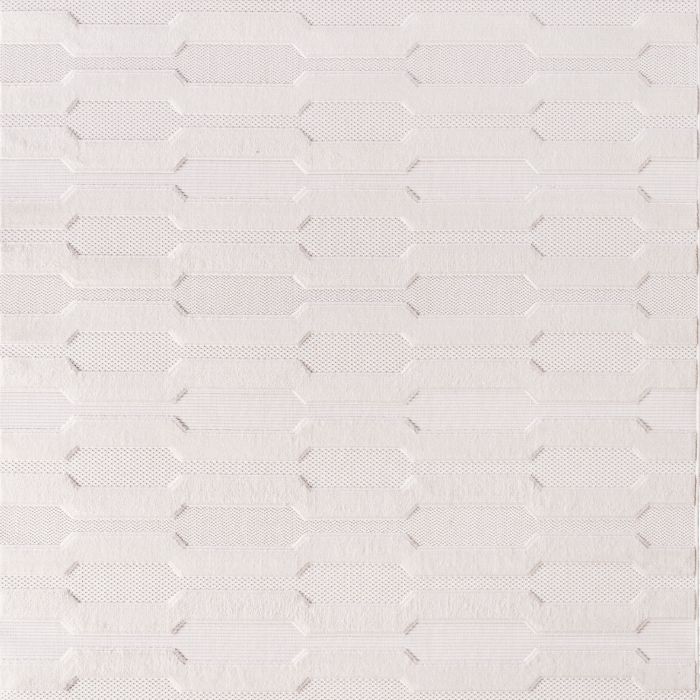 Doha Veyra vloerkleed laagpolig rechthoek 140x200cm crème