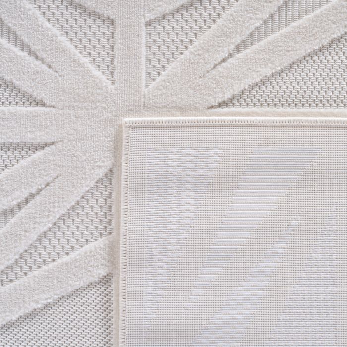 Doha Aryza vloerkleed laagpolig rechthoek 140x200cm crème