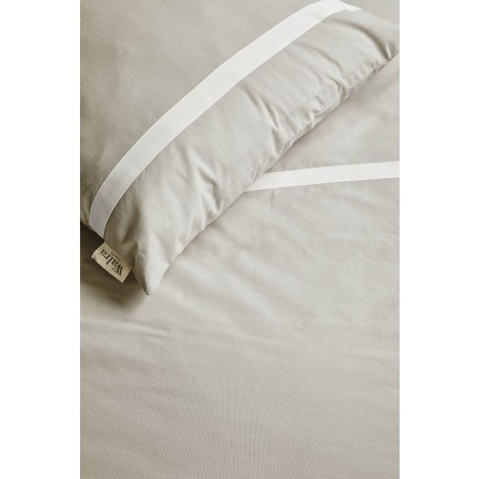 Timeless Chic dekbedovertrek 140x220cm zandkleur