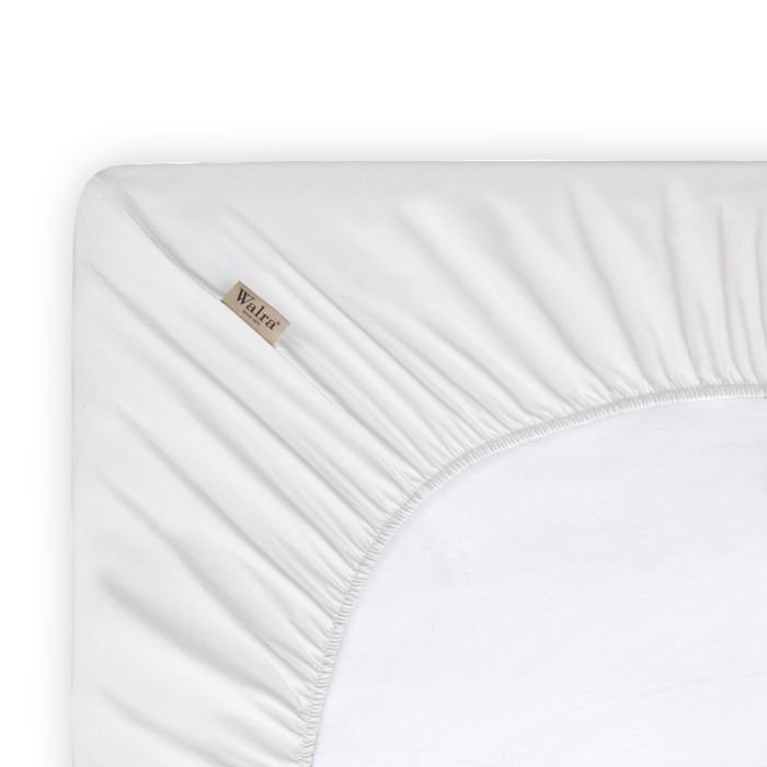 Crispy Cotton hoeslaken 180x220cm wit