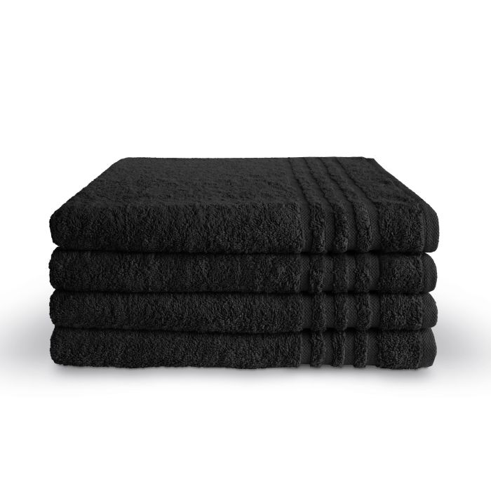 Bath Basics badlaken 70x140cm zwart