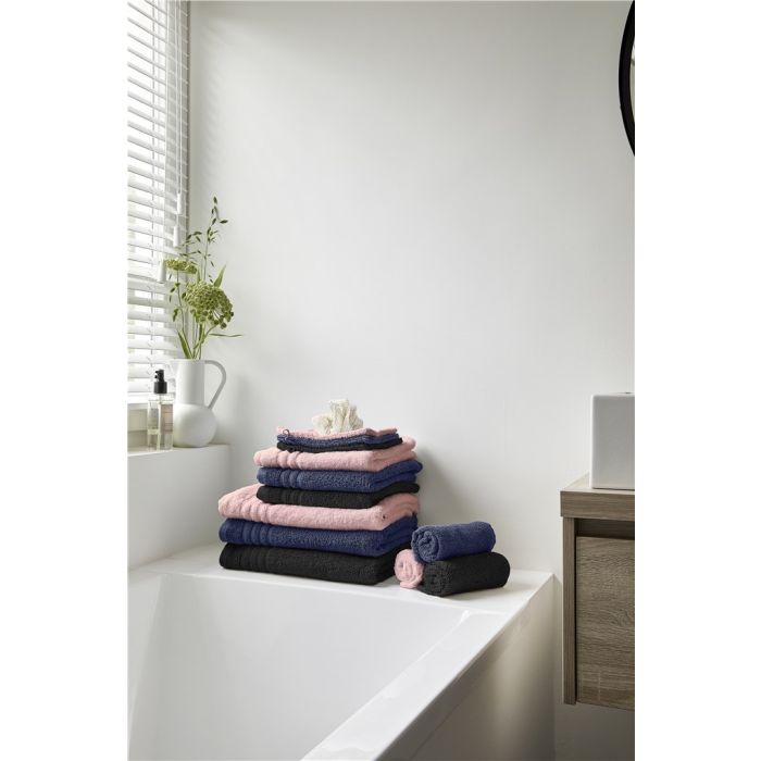 Bath Basics badlaken 70x140cm zwart